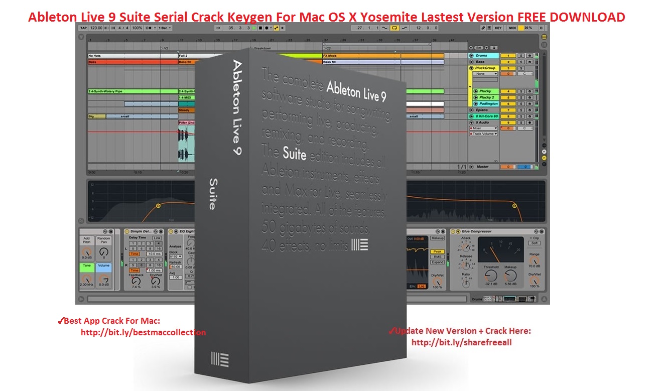 Ableton Live 9 Suite Download Crack For Mac